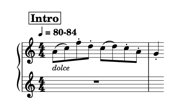 楽譜カンフーベイビー